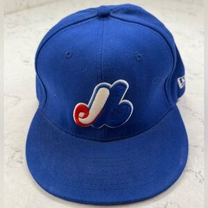 Montreal Expos Fitted New Era Hat 7 1/8